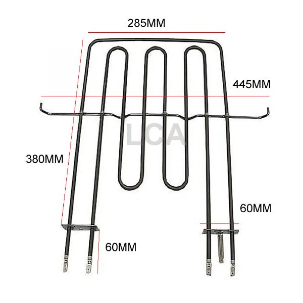 Resistencia Superior Cocina Grill Ariston Hyundai 