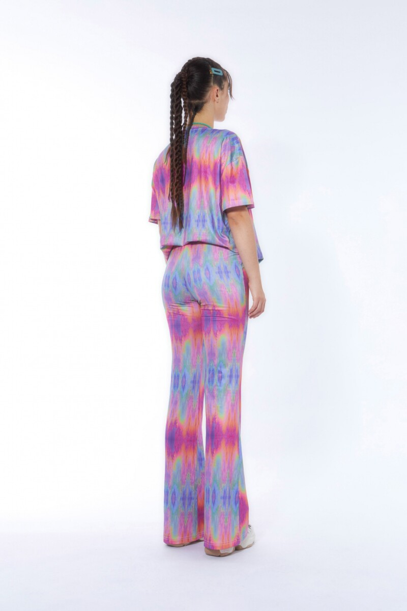 Pantalón electro multicolor