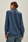 Camisa Texan Celeste
