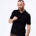 Remera m/c lisa pique negro