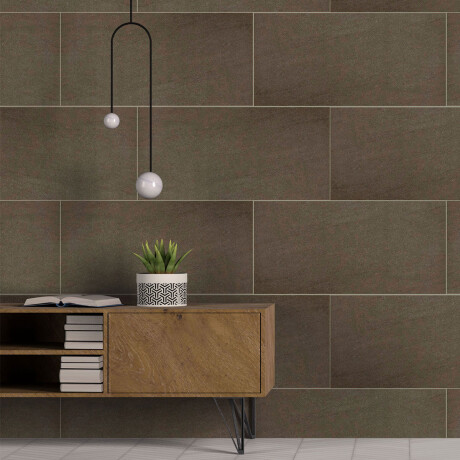 Porcelanato Marron Rustico Mate Textura 30X60Cm Piso Pared GAMAS DE MARRON