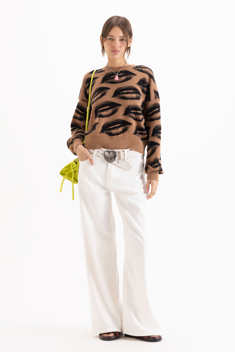 JEANS KAT NUDE Beige