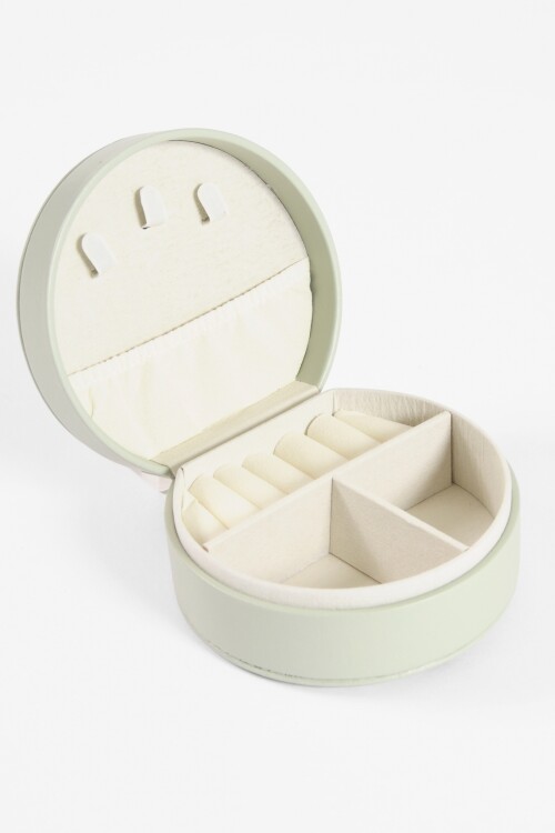 Alhajero organizador circular con strap verde