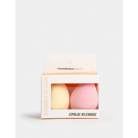 Set De 2 Esponjas Para Maquillaje Ultra Suaves Combinacion Bicolor