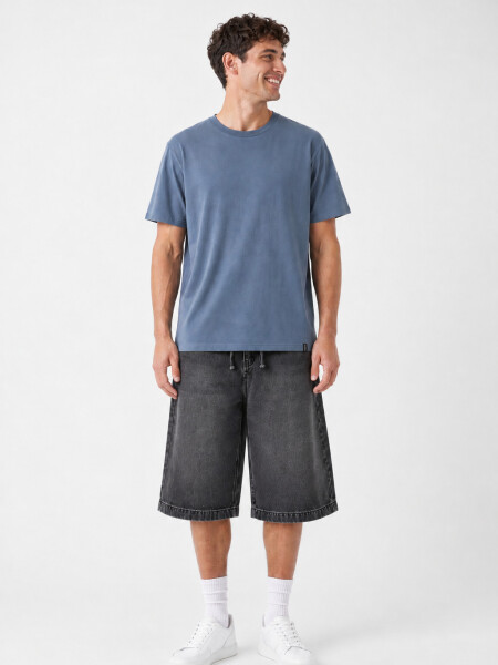 BERMUDA LIVO GRIS OSCURO