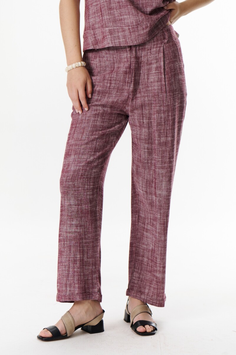 PANTALON MELANIE ROJO