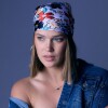 Bandana Flores AZUL/MULTI