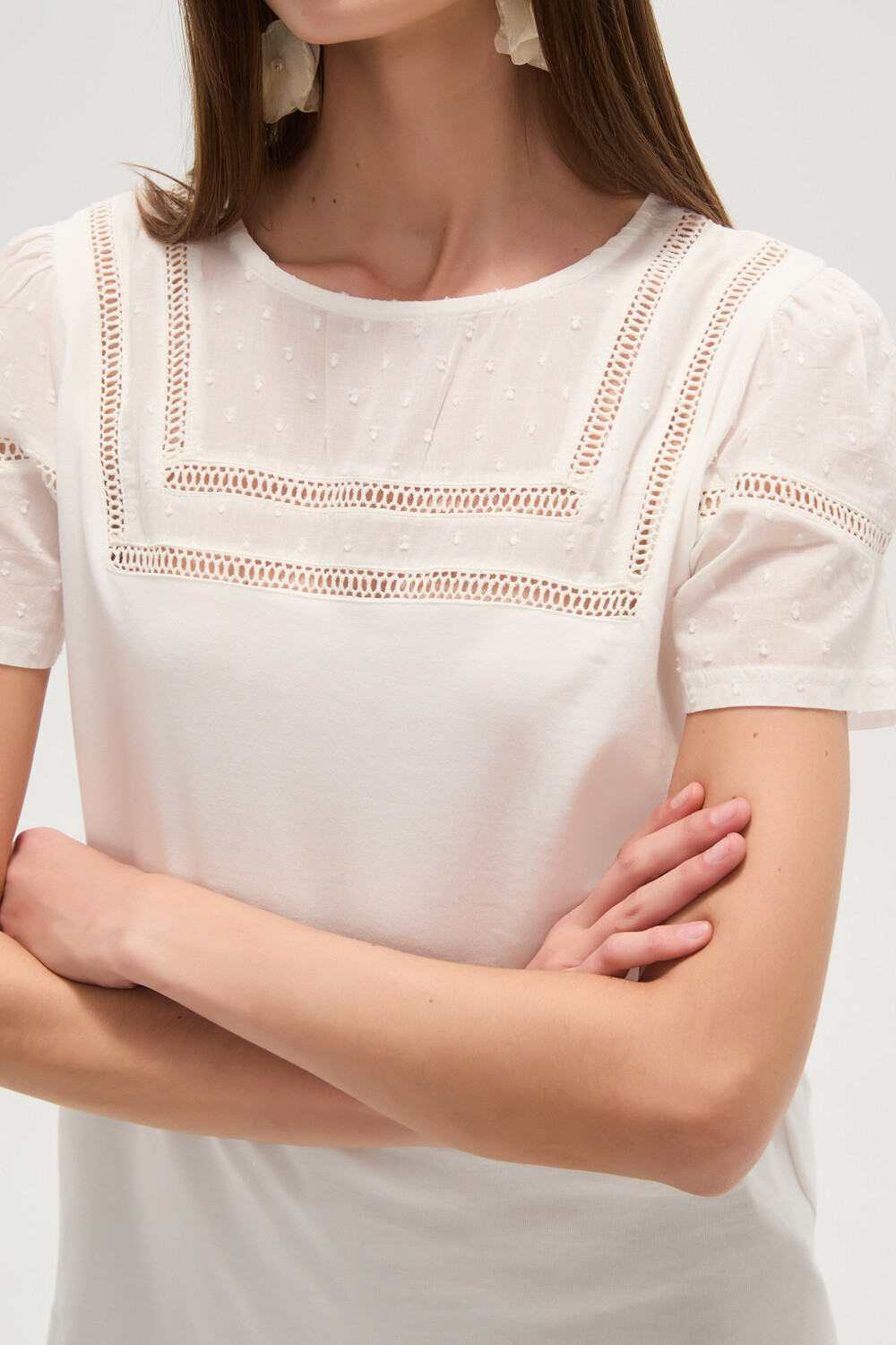 Remera Arboletes Marfil / Off White