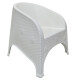 Sillón simil ratán BLANCO