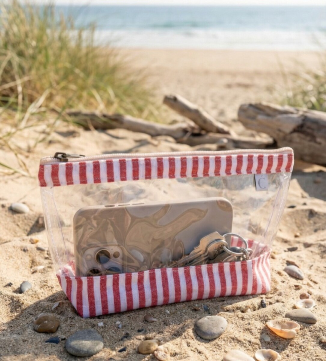 Necessaire Beach M - Capri Rojo 