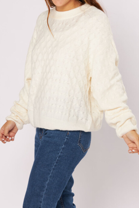 SWEATER BELEN RUSTY Crudo