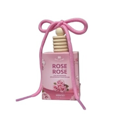 Perfumador de auto rosa