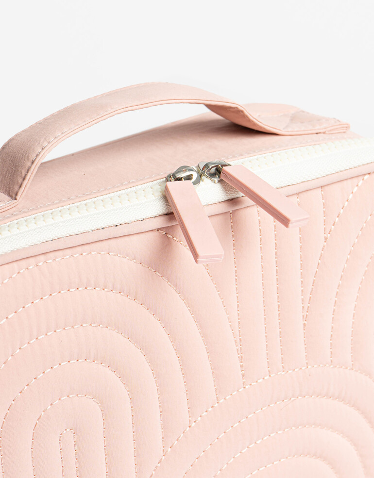 Porta Cosméticos Beauty Case Rosa Claro - Rosa Claro