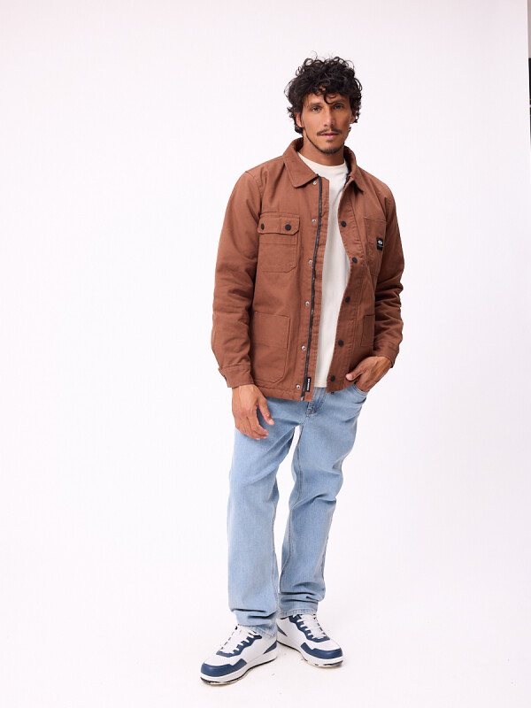 CAMPERA SEVERIN RUSTY Marrón