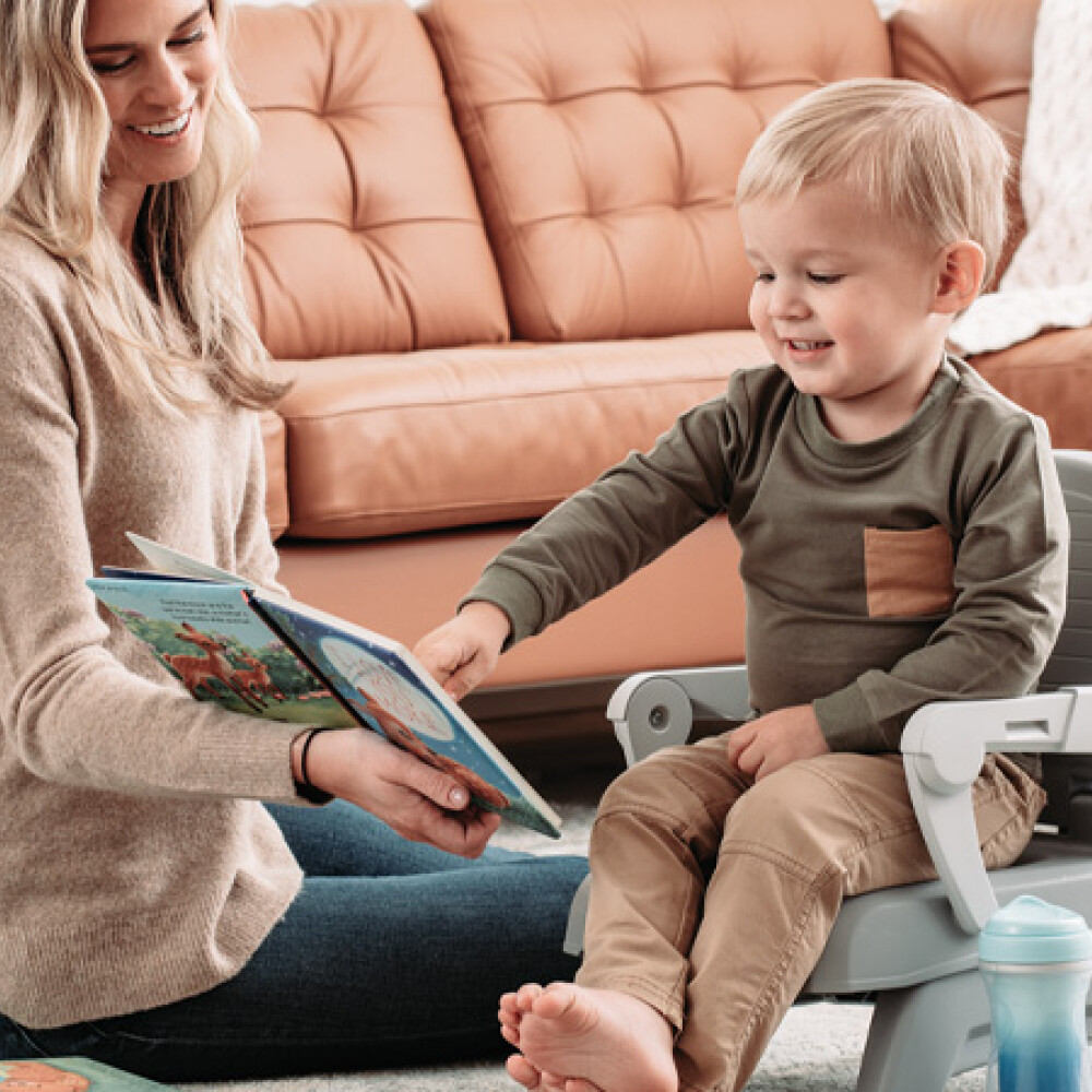 Silla de comer portatil BENTO CHICCO verde