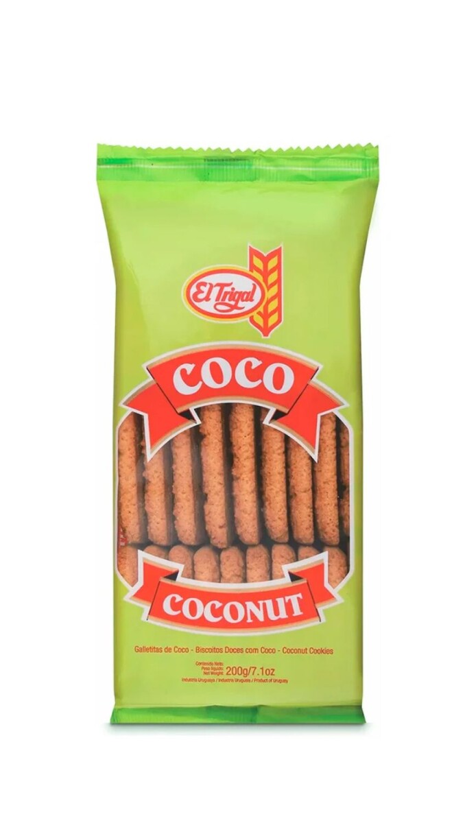 GALLETITA EL TRIGAL 200g COCO 