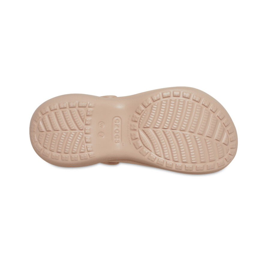 Plataformas Crocs Bae Clog W - Mujer Pink Caramel