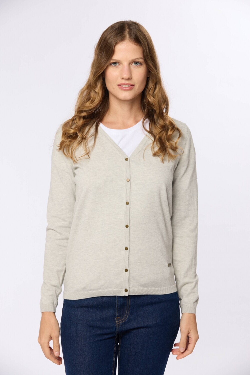 CARDIGAN CLÁSICO Gris
