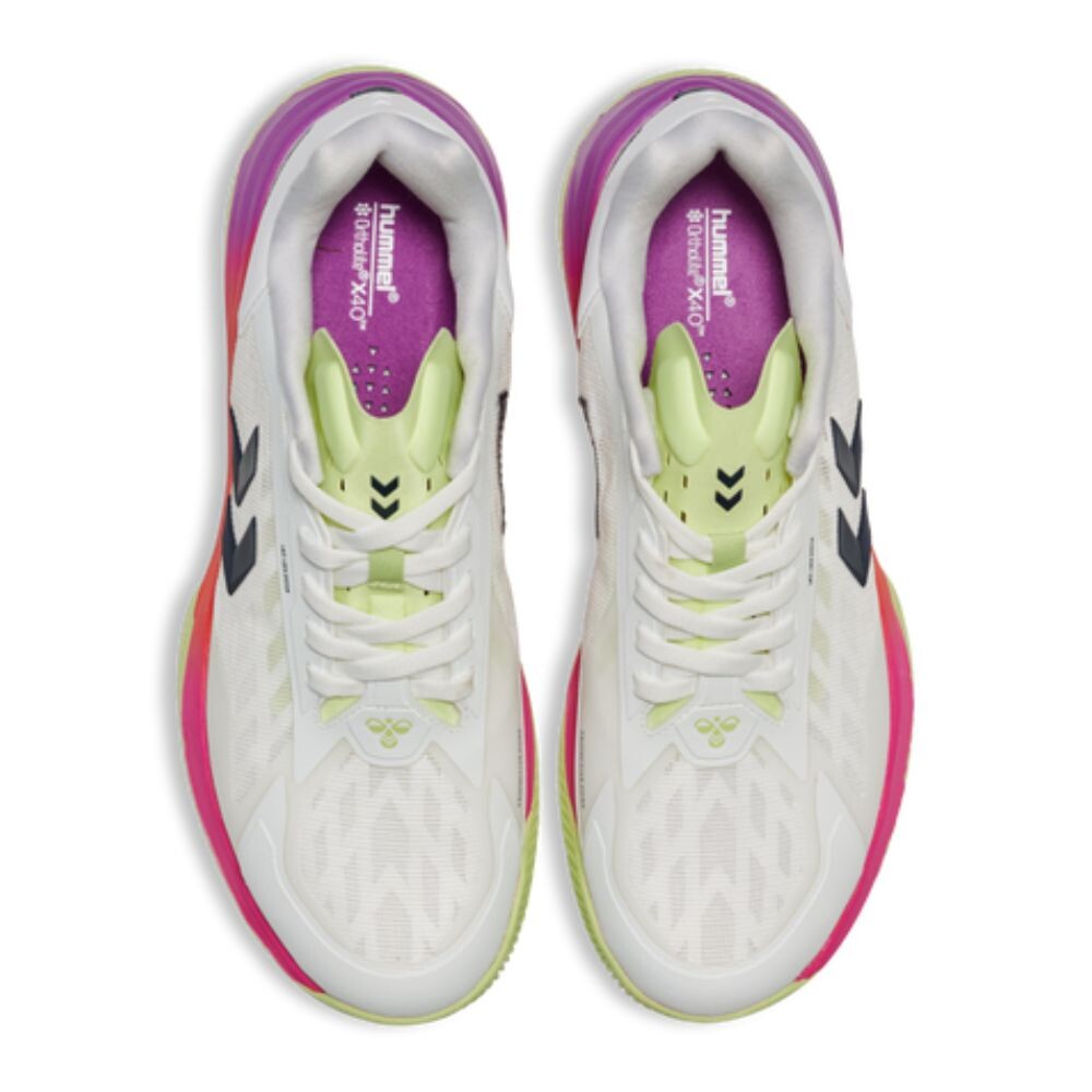 CALZADO DE HANDBALL TOPFLIGHT PRO BLANCO VIOLETA