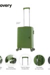 Valija chica carry on 20" Discovery Verde