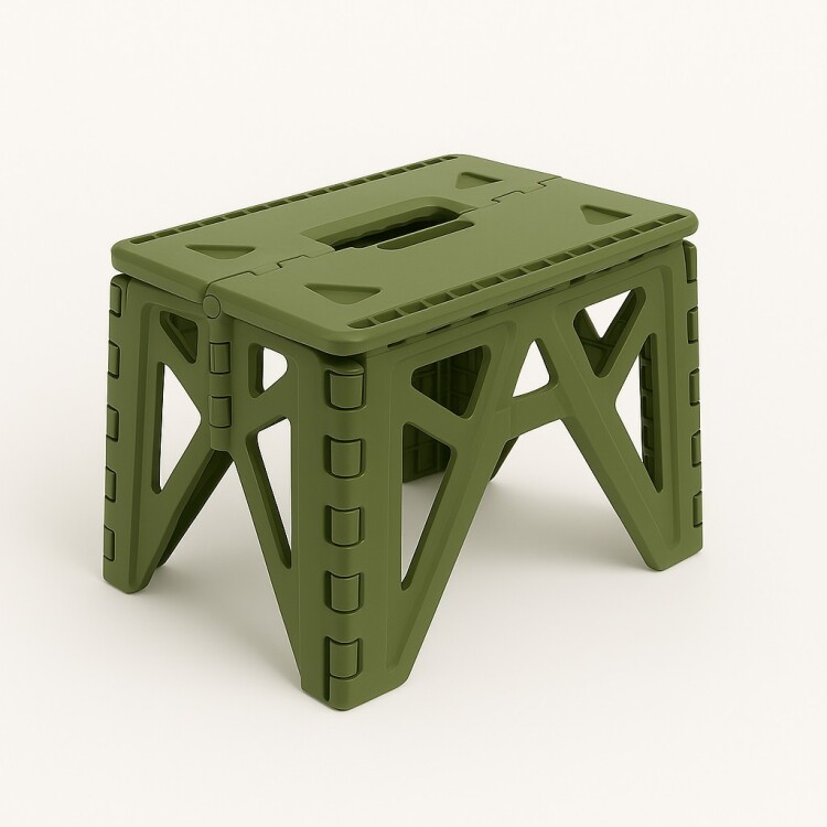 Banqueta plegable 29.5cm x 20cm x 33cm Banqueta plegable 29.5cm x 20cm x 33cm