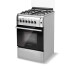 Cocina A Gas Smartlife Sl-ks5055g COCINA SMARTLIFE GAS INOX KS5055G
