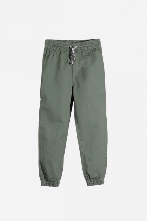 Pantalón jogger - Niño VERDE OLIVA