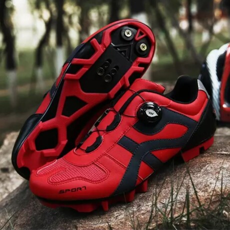 Zapatilla de Ciclismo Mtb Talle 43 Color: Rojo 001