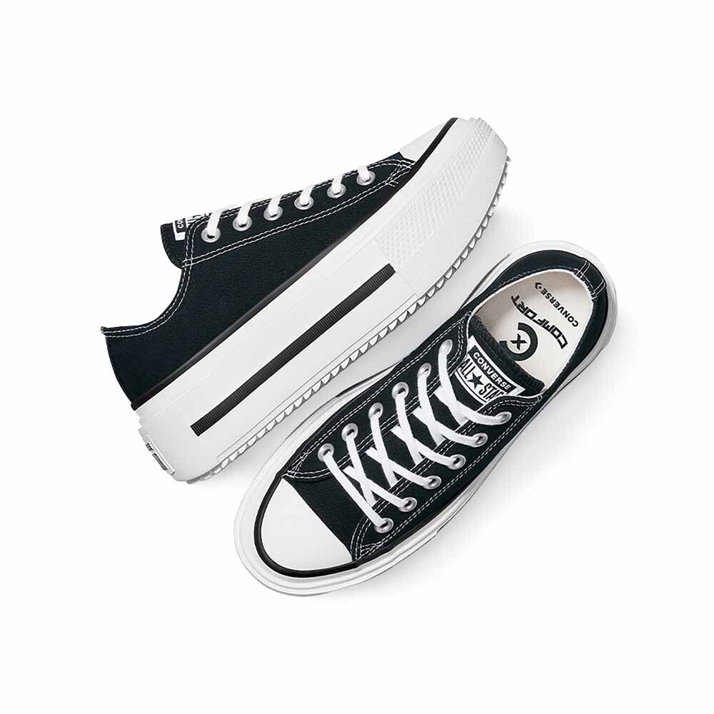 Zapatillas Converse Chuck Taylor AS Double Stack Platform Unisex Black