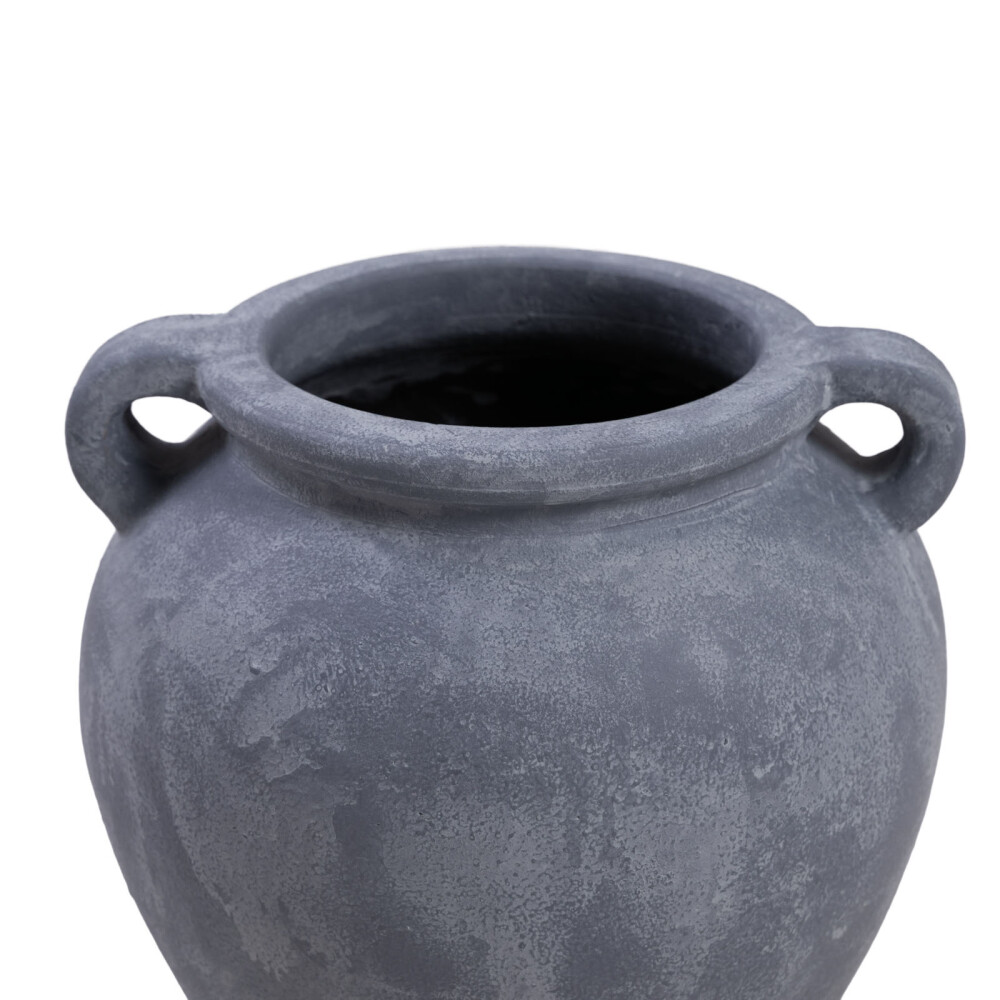 JARRÓN ANTIQUE 25CM 45 GRIS CERÁMICA 45.113.089