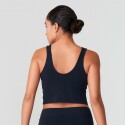 TOP MUJER ESSENTIAL TAPE FILA NEGRO