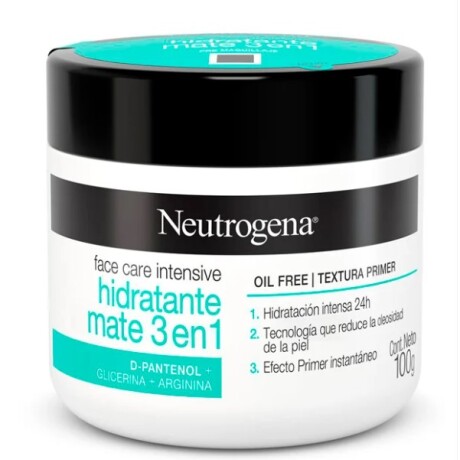 Neutrogena Hidratante mate 3 en 1 100g Neutrogena Hidratante mate 3 en 1 100g