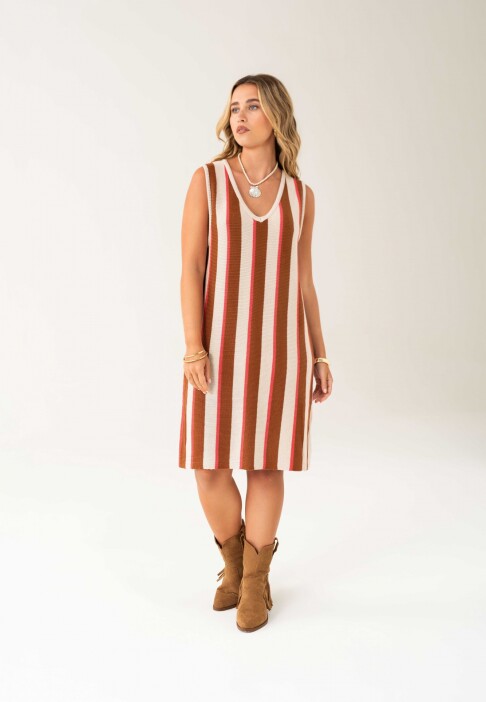 Vestido Malaga Beige