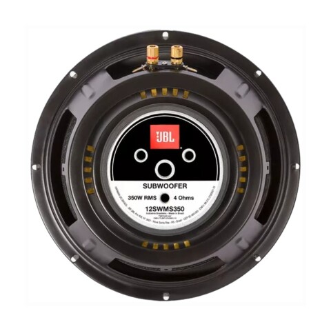 Subwoofer JBL 12SWM350 12" 350W RMS 4 Ohms para Auto Subwoofer JBL 12SWM350 12" 350W RMS 4 Ohms para Auto