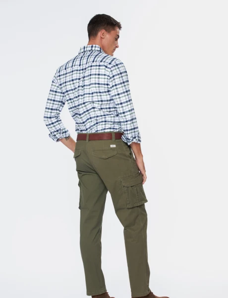 PANTALON CARGO Verde