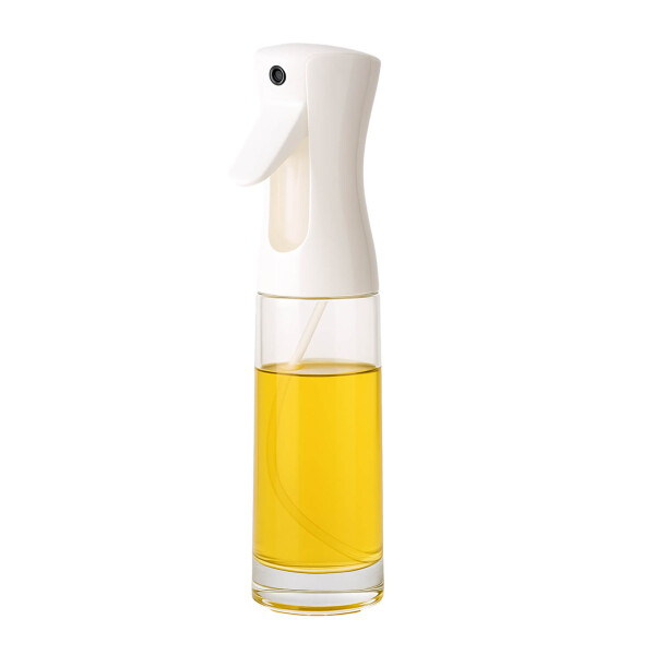 Pulverizador de Aceite 220 ml | Spray de Cocina Saludable, Preciso y Reutilizable para Air Fryer y Ensaladas Blanco Pulverizador de Aceite 220 ml | Spray de Cocina Saludable, Preciso y Reutilizable para Air Fryer y Ensaladas Blanco