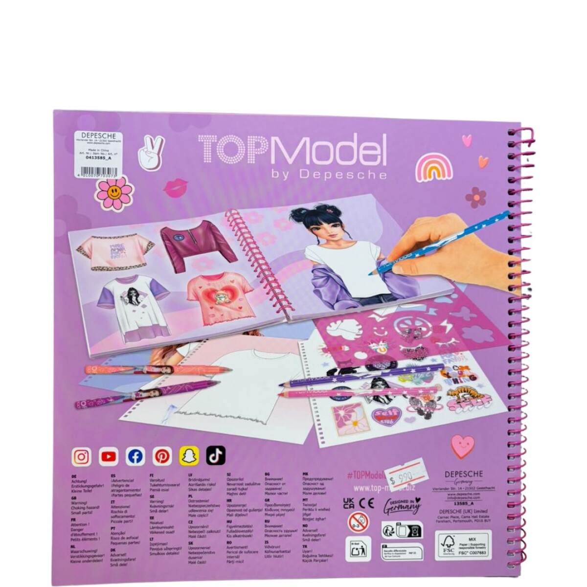 TopModel T-shirt designer S/C