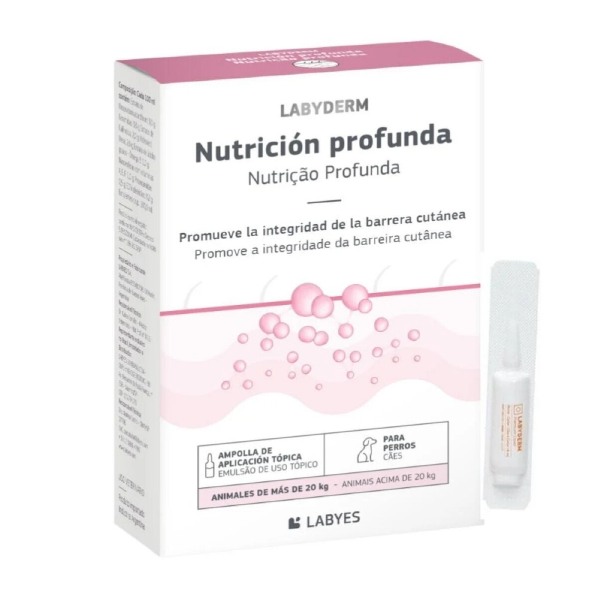 Labyderm Nutrición Profunda - 4mL - Animales Mayores a 20kgs 