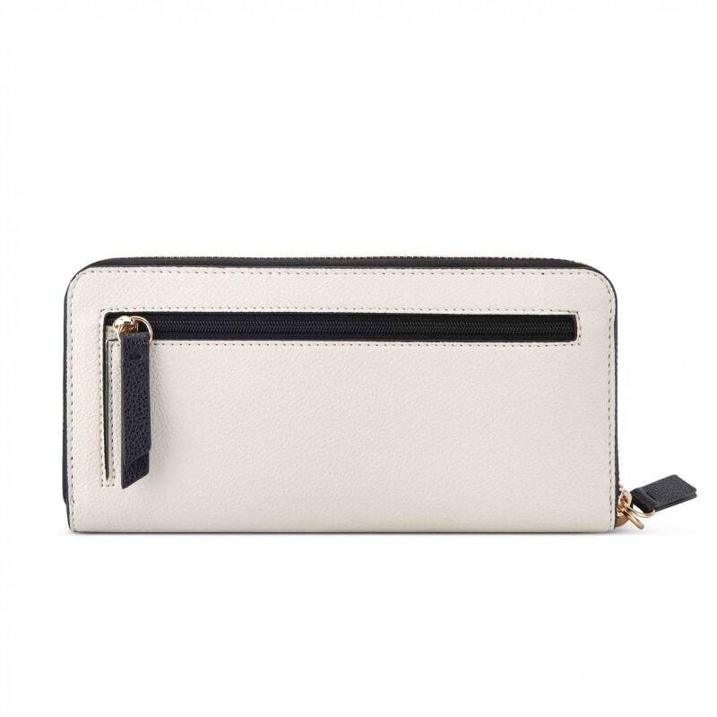 Small Leather Good Lockup 9 Slg Zip Arnd Wrst Wlt Milk Multi