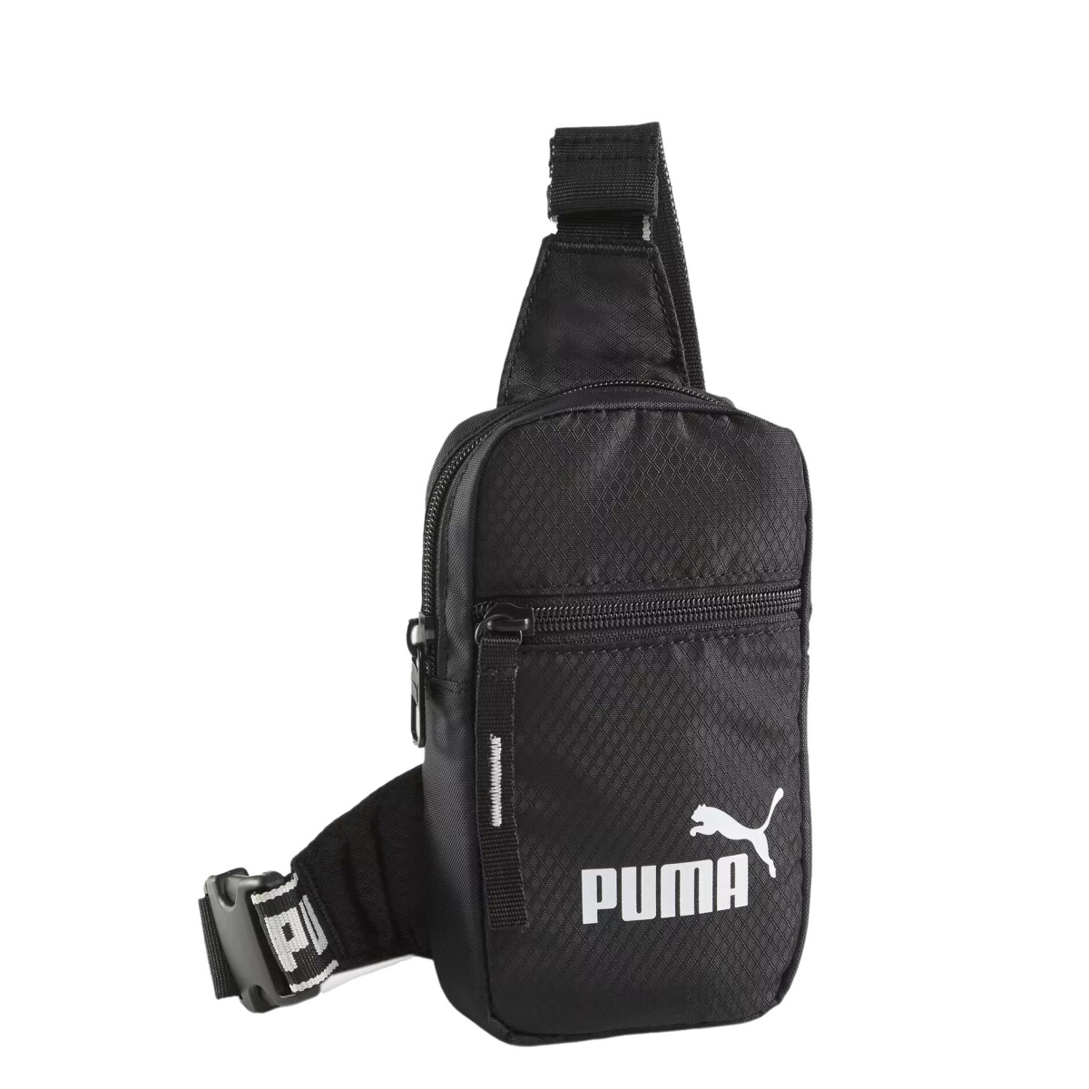 Riñonera Puma Core Base Front Load - Negro - Blanco 