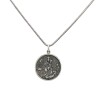 Dije Virgen del Carmen-Plata 925 quemada-Sin piedra-CP3082 sinpiedra