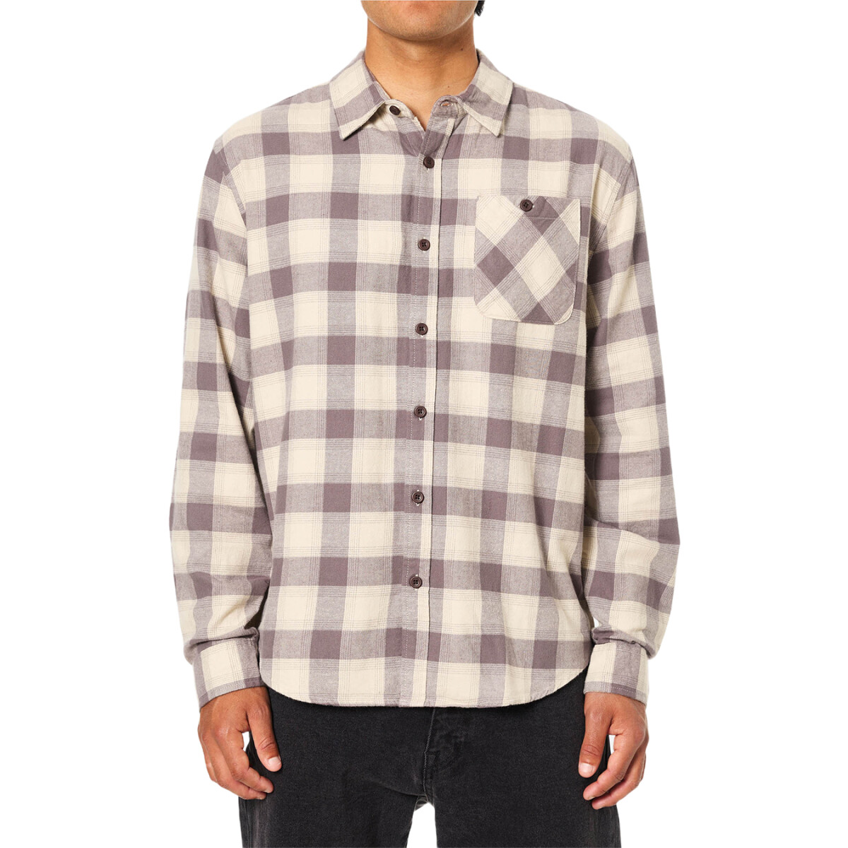 Camisa Katin Derek Flannel - Beige 
