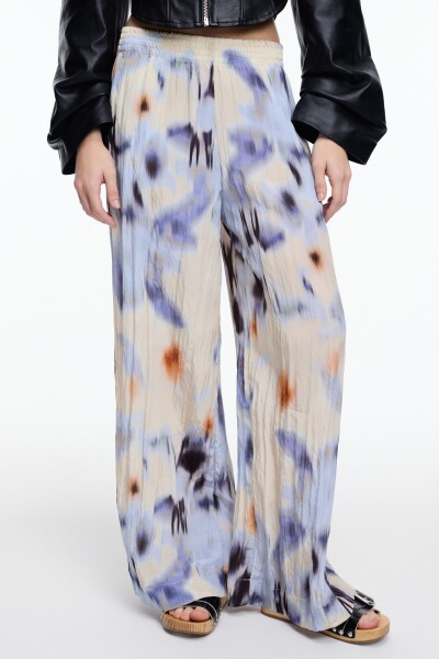 PANTALON ELASTICO Azul