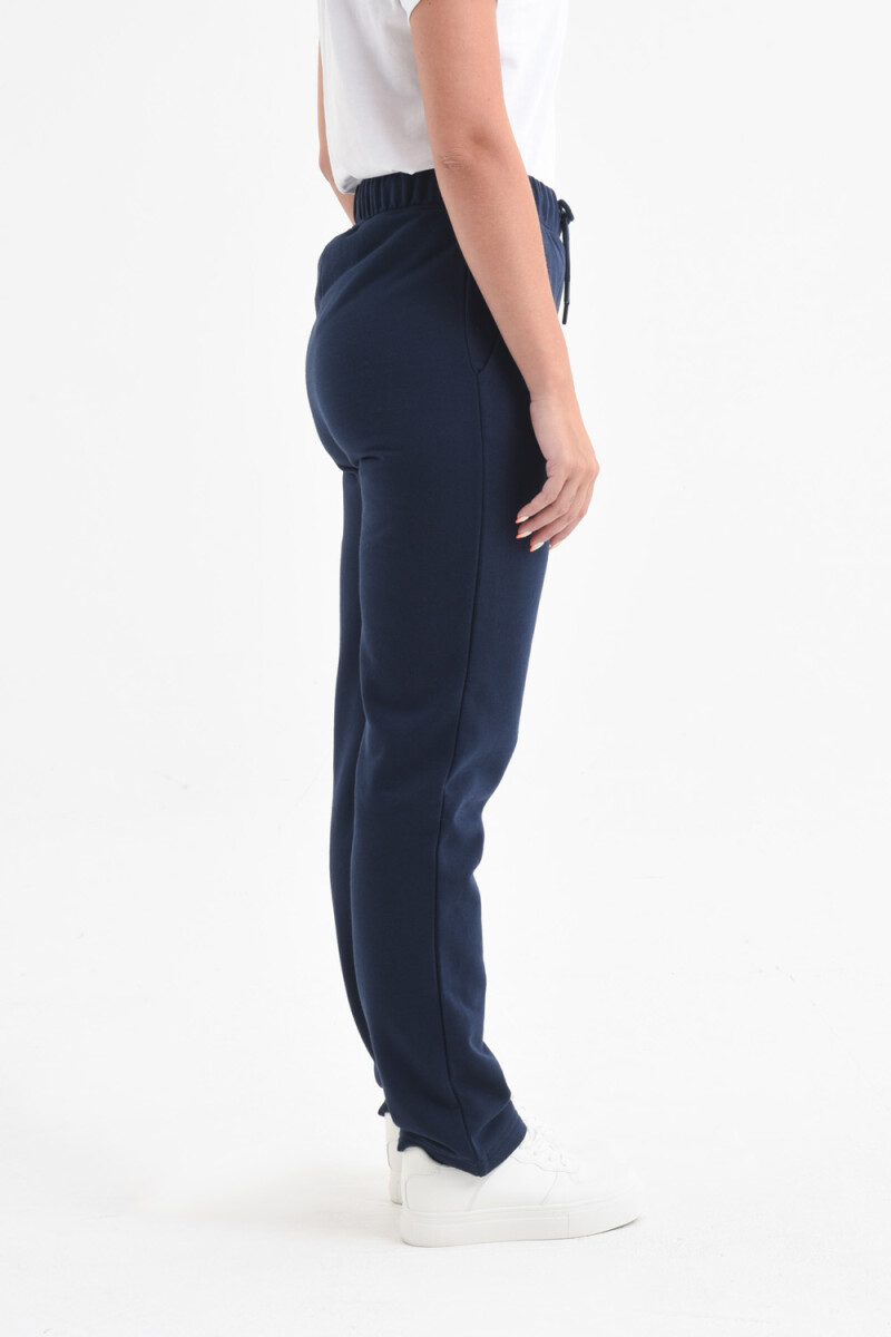 Pantalón deportivo recto Azul