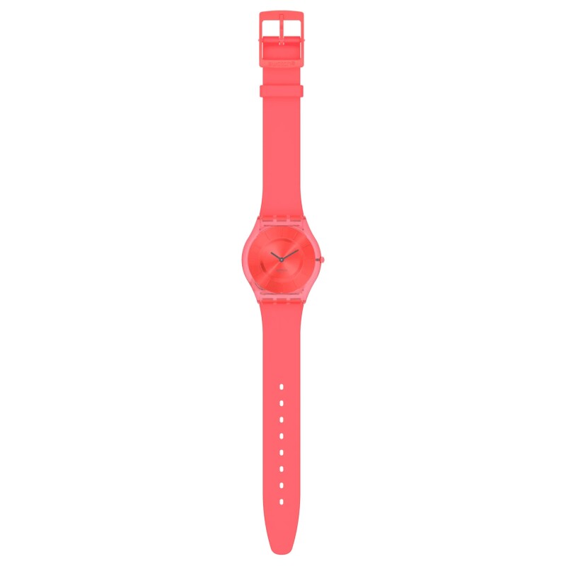 Reloj Swatch Sweet Coral SS08R100 de silicona roja para mujer Reloj Swatch Sweet Coral Ss08r100 De Silicona Roja Para Mujer