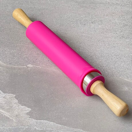 Palote De Amasar Acero Cubierto Silicona 40cm Palote De Amasar Acero Cubierto Silicona 40cm