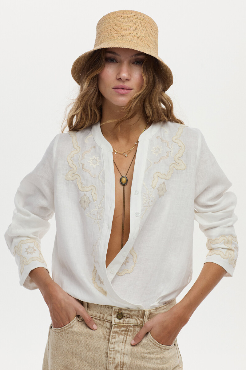 Camisa Zola - Blanco 