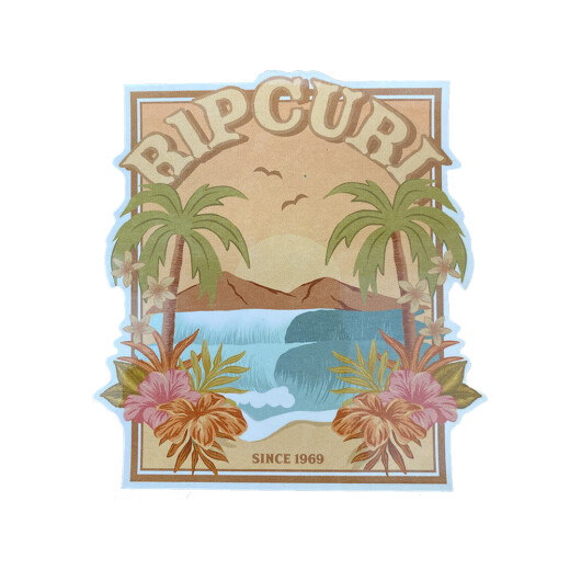 Sticker Rip Curl Icon Sticker Rip Curl Icon