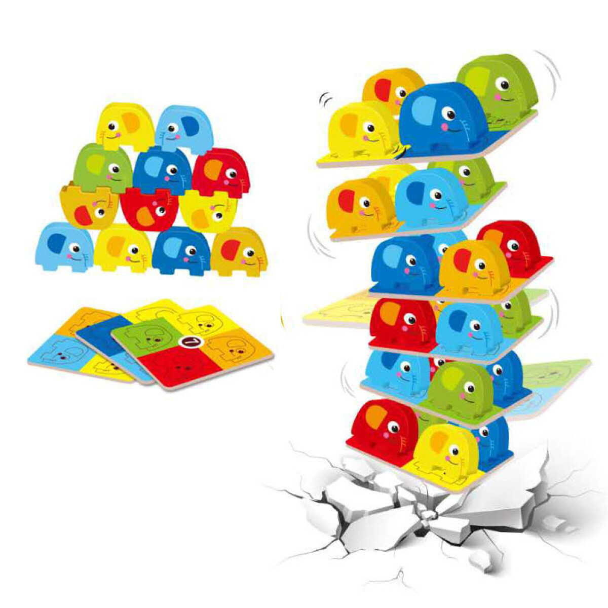 Juego equilibrio 27.8*26*5.3CM - Sin Color 