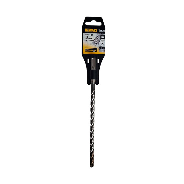 Mecha SDS-Plus XLR para hormigón y metal Dewalt 8mm Mecha SDS-Plus XLR para hormigón y metal Dewalt 8mm